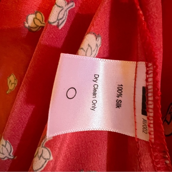 Amour Vert Silk Wrap Dress - Picture 4 of 6